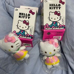 Hello kitty plush danglers